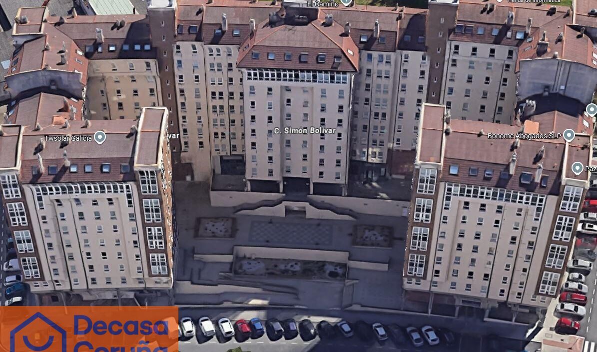 Vista exterior de Pis de lloguer en A Coruña Capital  amb Calefacció i Traster