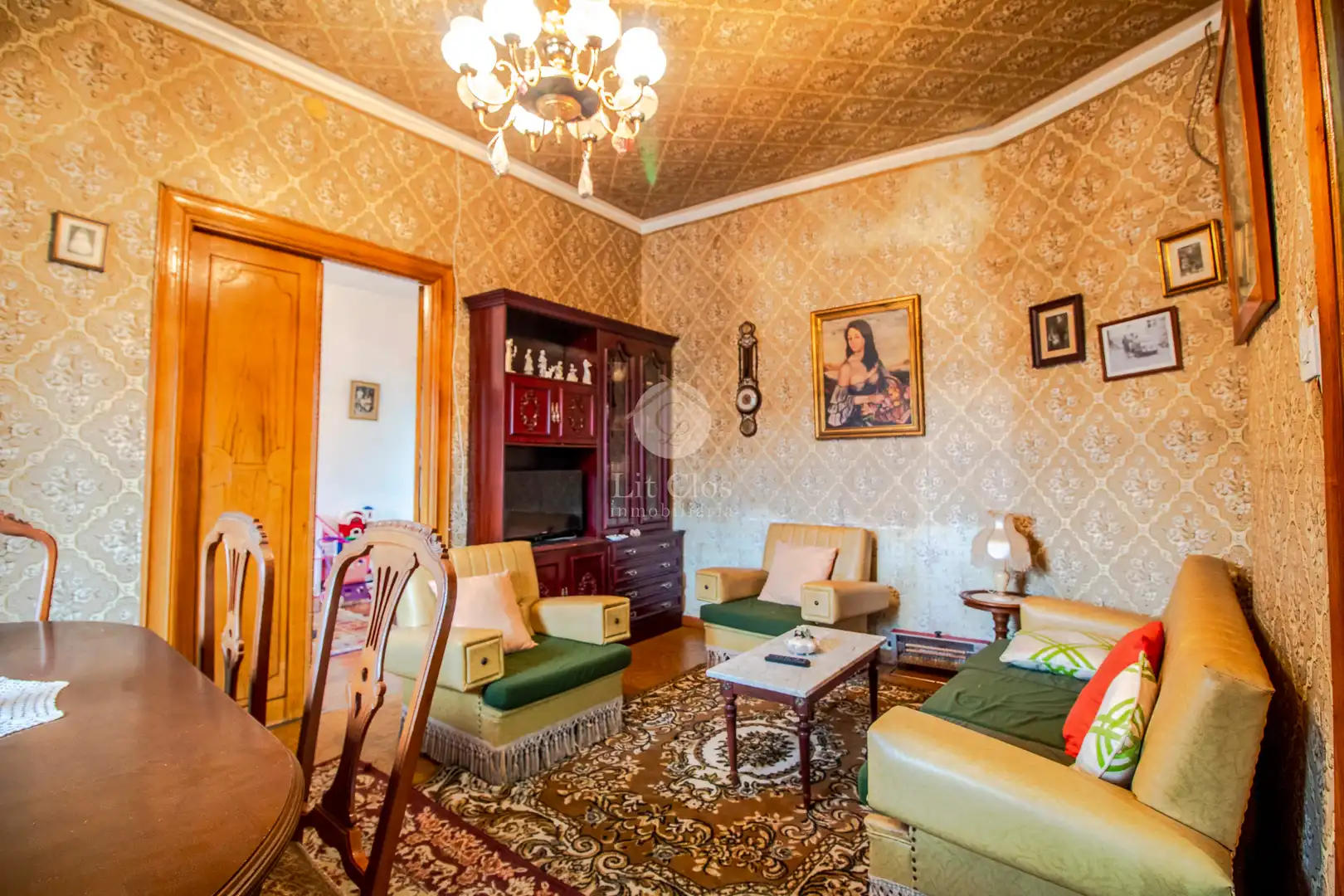 Wohnzimmer von Country house zum Verkauf in O Bolo  mit Privatgarten, Terrasse und Möbliert