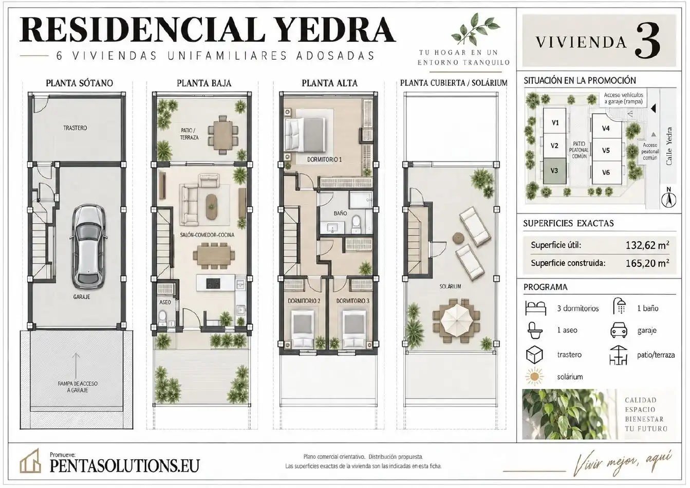 Casa adosada en venta en La Granja - La Colina - Los Pastores