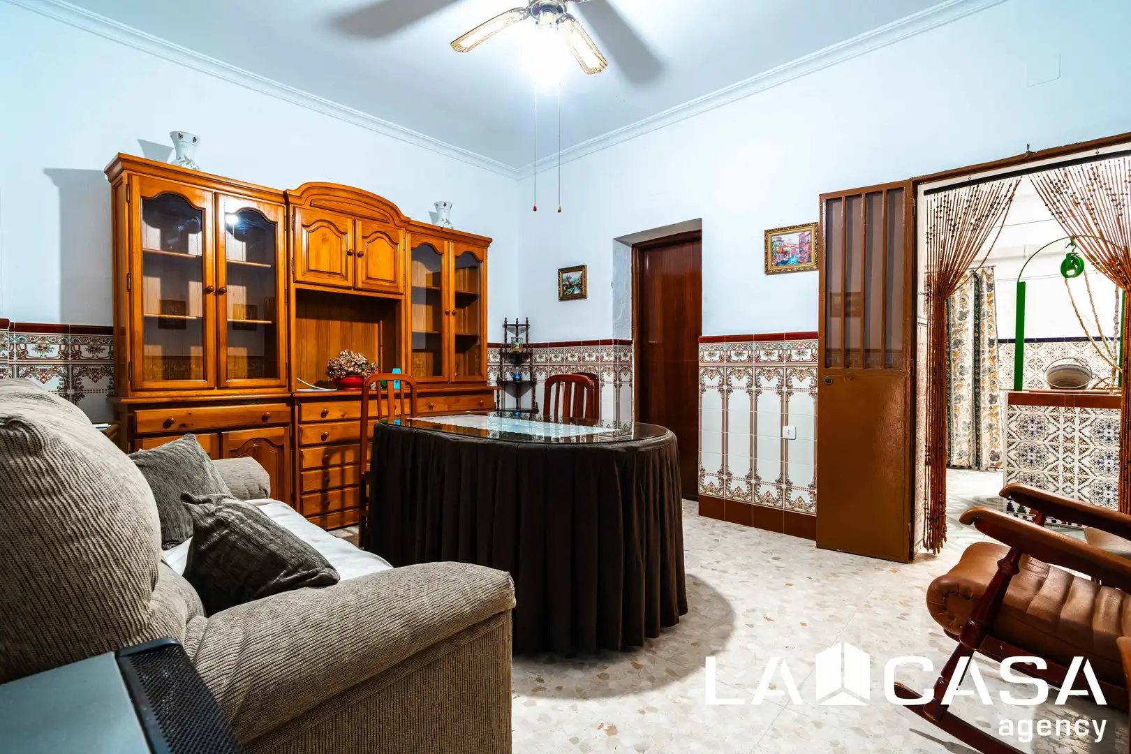 Sala de estar de Casa o chalet en venta en Sevilla con Aire acondicionado, Terraza y Balcón