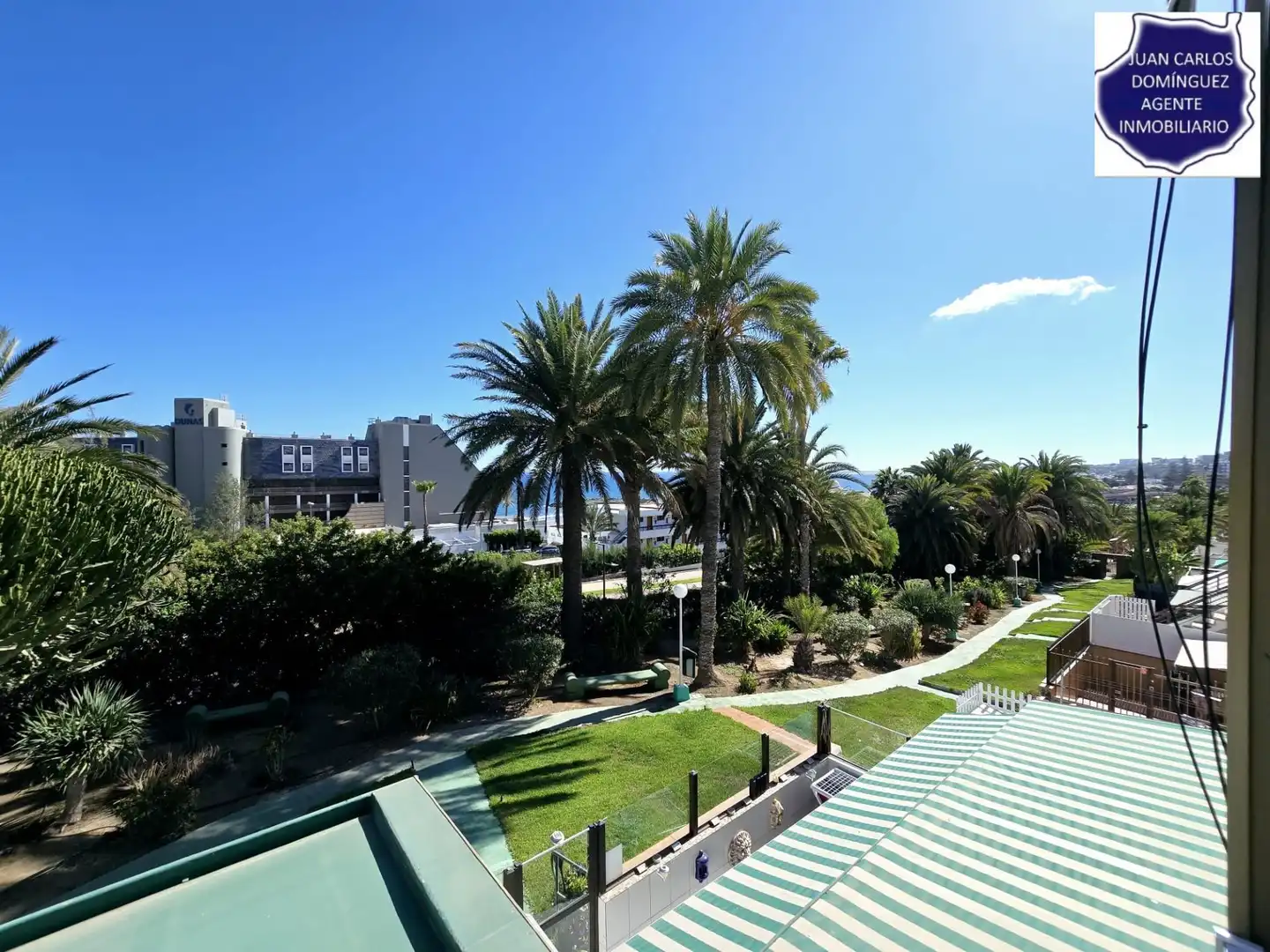 Jardí de Apartament de lloguer en San Bartolomé de Tirajana amb Terrassa, Moblat i Piscina comunitària