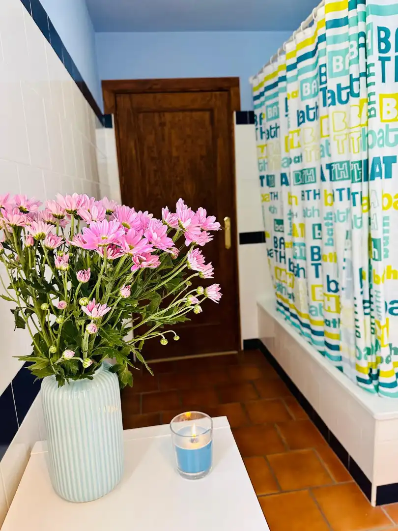 Bathroom of Flat for sale in Aracena  with Air Conditioner, Furnished and Oven