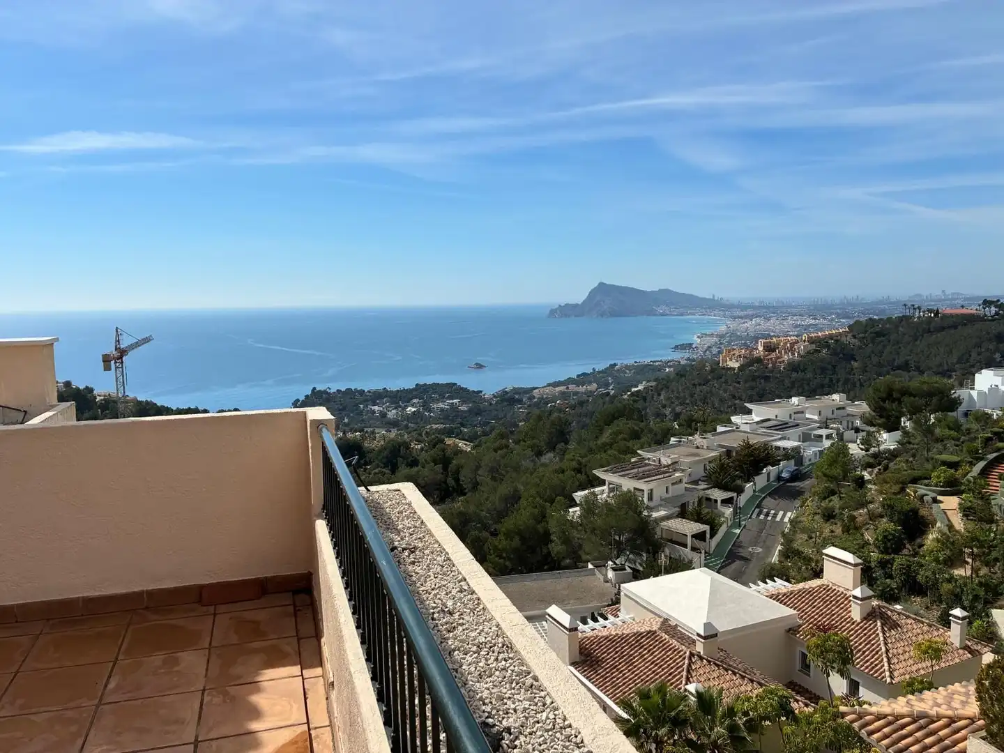 Vista exterior de Ático en venta en Altea con Aire acondicionado, Calefacción y Amueblado
