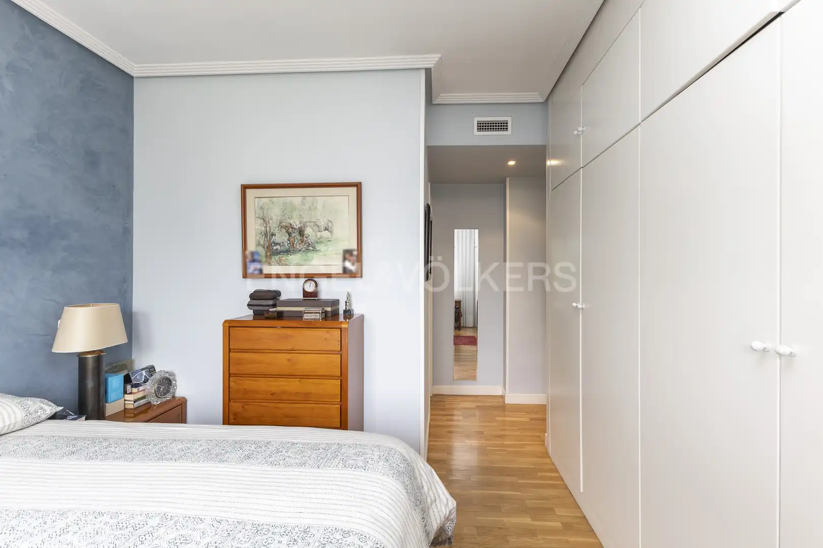 Schlafzimmer von Maisonette zur Miete in La Moraleja mit Klimaanlage, Heizung und Privatgarten