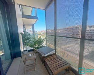 Balcony of Flat to rent in Sant Joan Despí  with Air Conditioner, Terrace and Swimming Pool