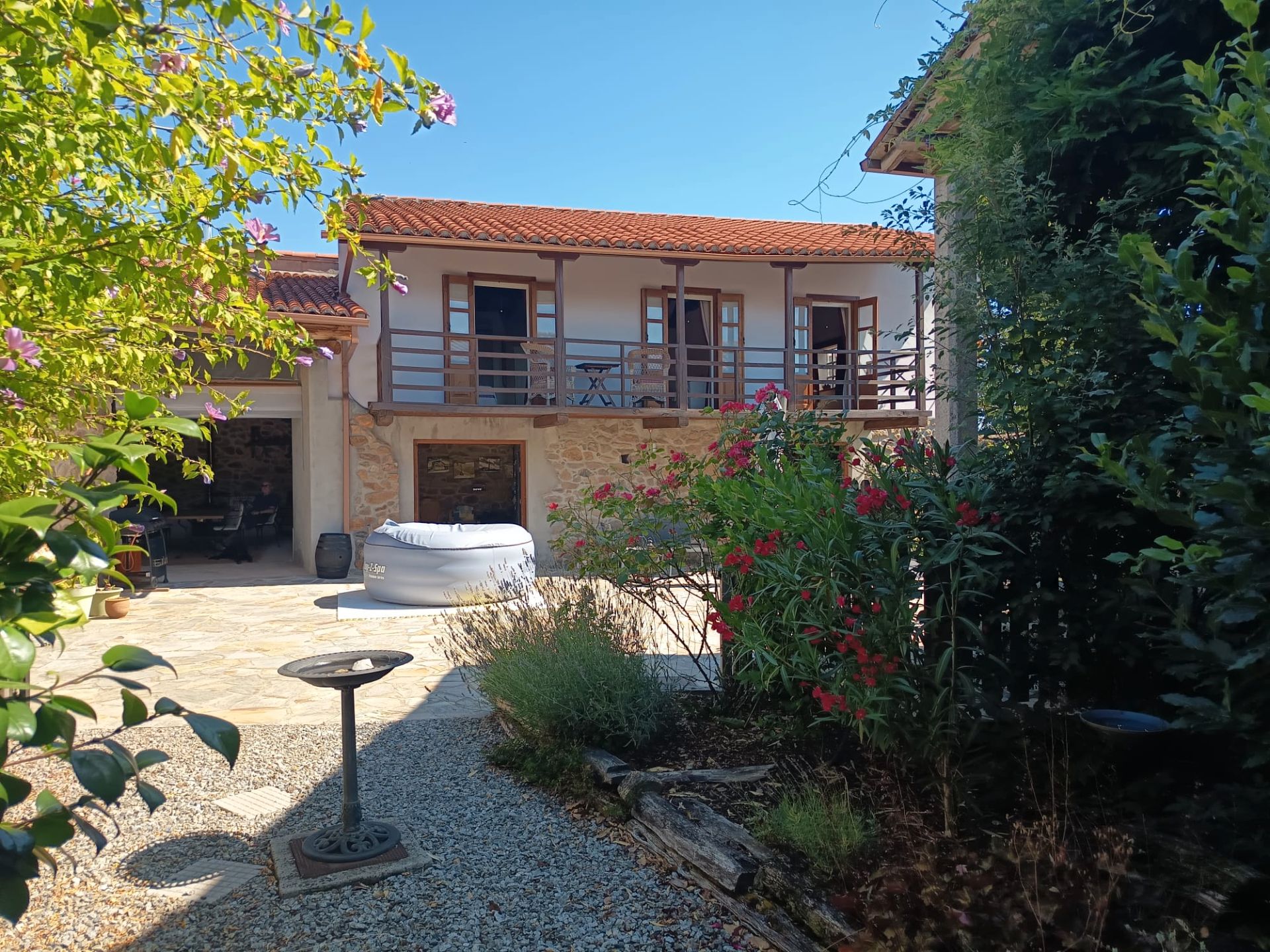 Jardí de Finca rústica en venda en Sober amb Calefacció, Jardí privat i Terrassa