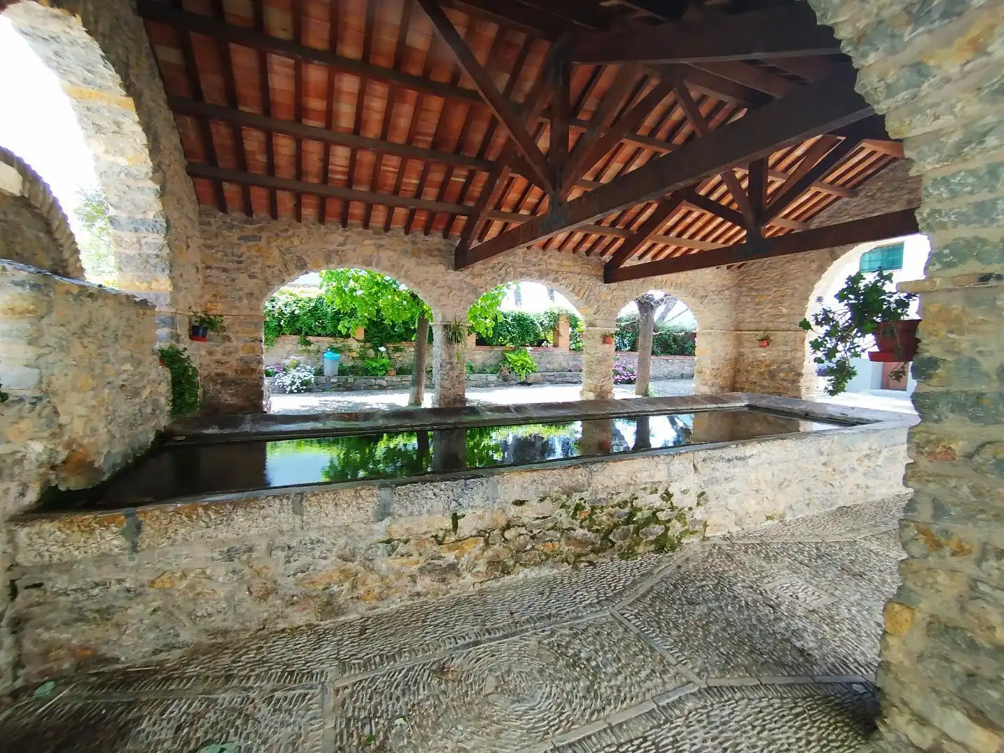 Piscina de Casa adosada en venda en Caudiel amb Terrassa