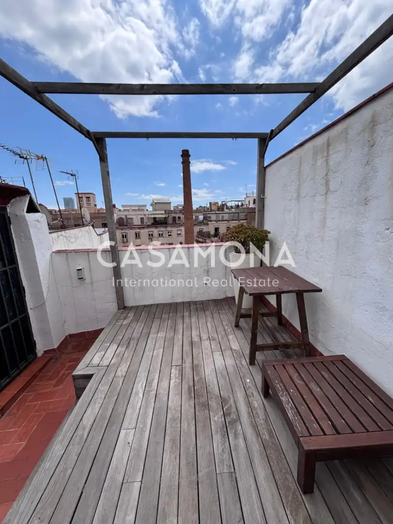 Terrasse von Wohnungen zum Verkauf in Barcelona mit Klimaanlage, Heizung und Terrasse