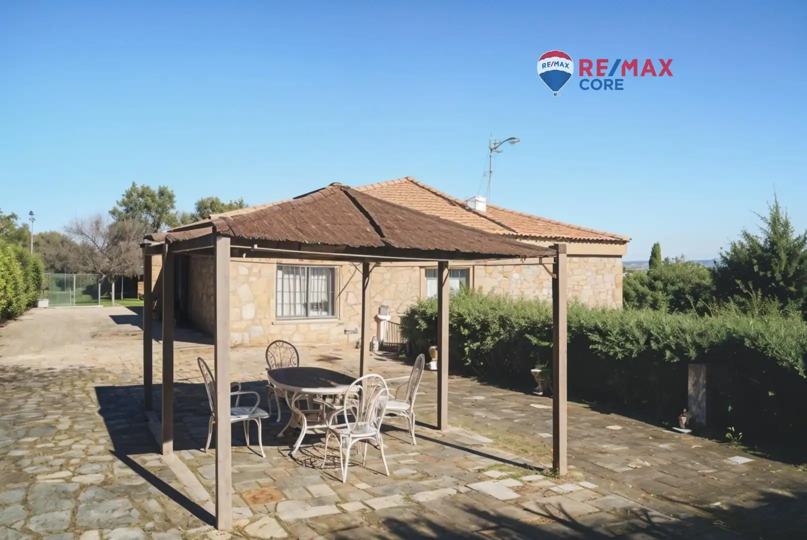 Vista exterior de Casa o chalet en venta en Sierra de Fuentes con Calefacción, Jardín privado y Terraza