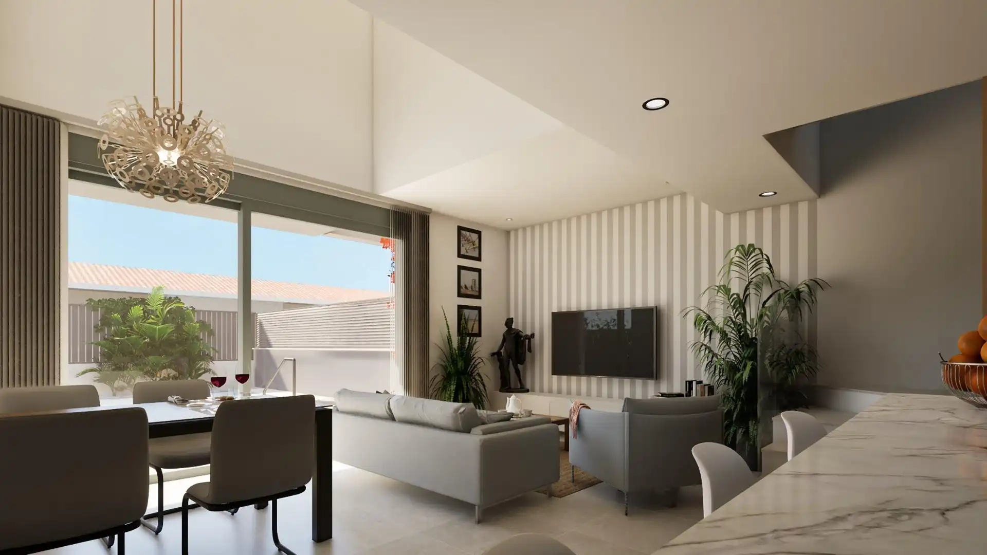 Casa aparellada amb piscina en venda a Mar Menor de Cartagena – Cabo de Palos, imagen 4