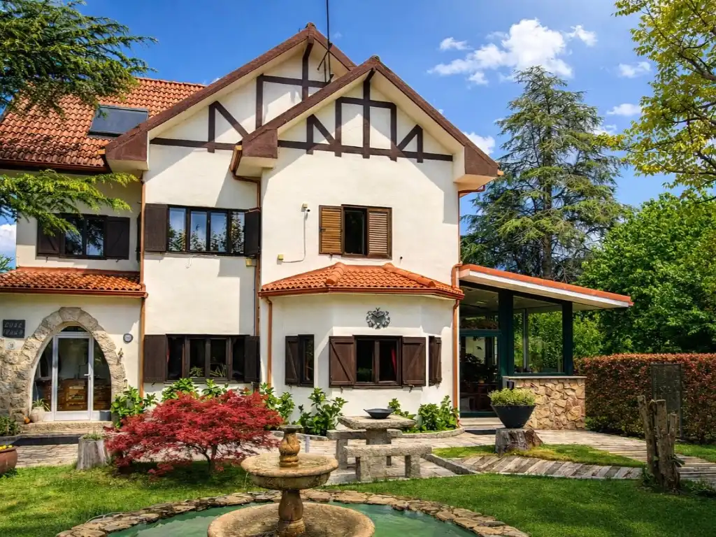 Exterior view of Houses for sale in Cercedilla  with Private garden, Terrace and Storage room