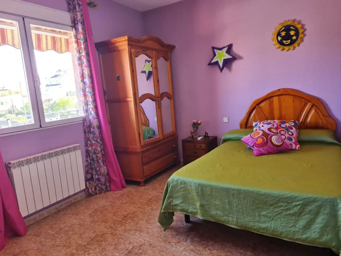 Bedroom of Houses for sale in Móstoles  with Heating, Private garden and Terrace