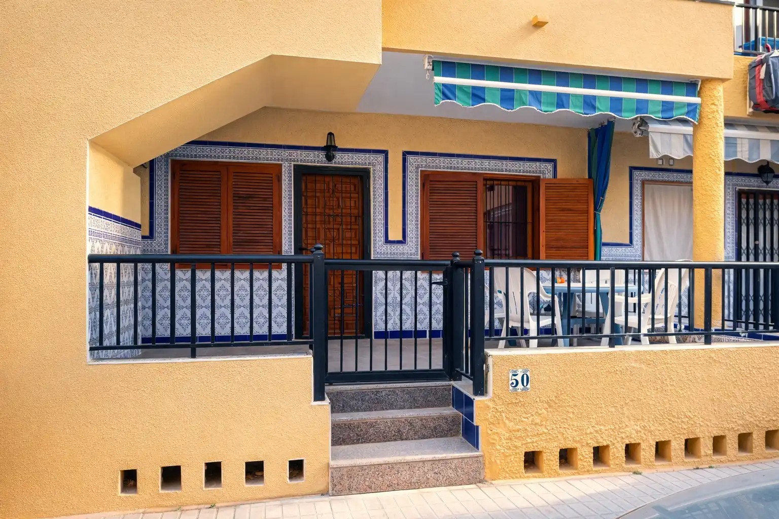 Terraza de Piso de alquiler en Torrevieja con Aire acondicionado, Calefacción y Terraza