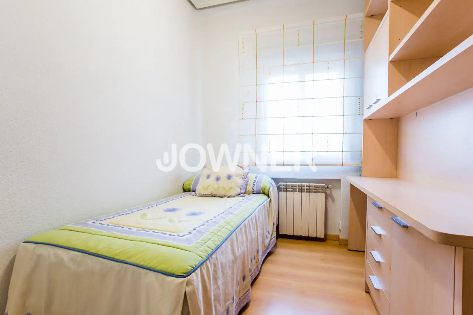 Bedroom of Flat for rent in Madrid  with Air Conditioner, Heating and Terrace