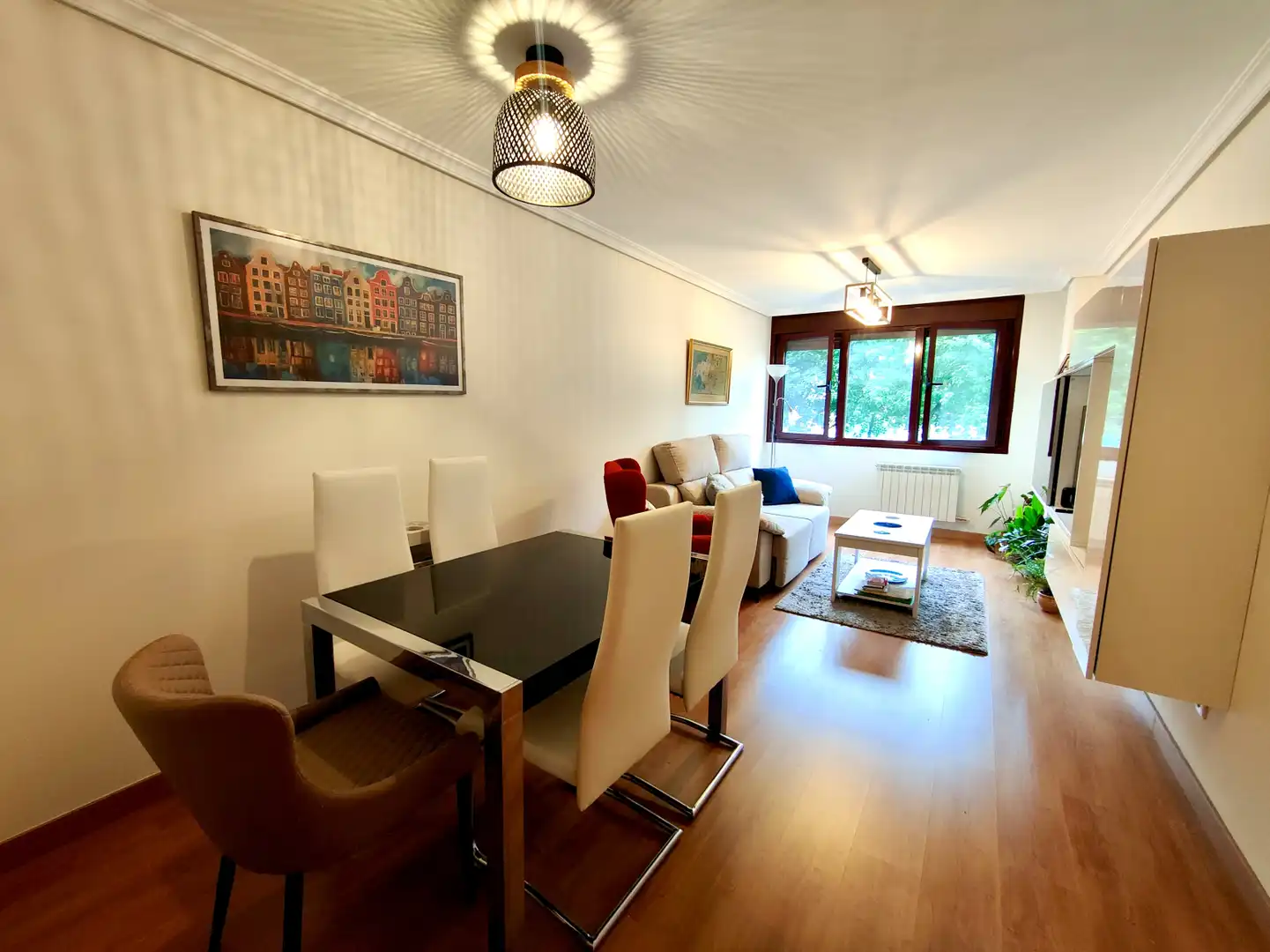 Dining room of Flat for rent in Santander  with Heating and Parquet flooring