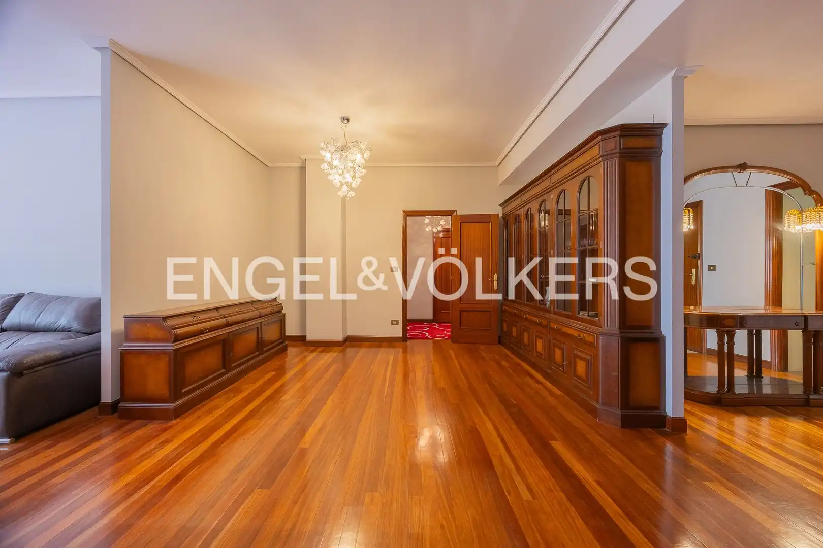 Esszimmer von Wohnung zum Verkauf in Bilbao  mit Heizung, Parkett und Balkon