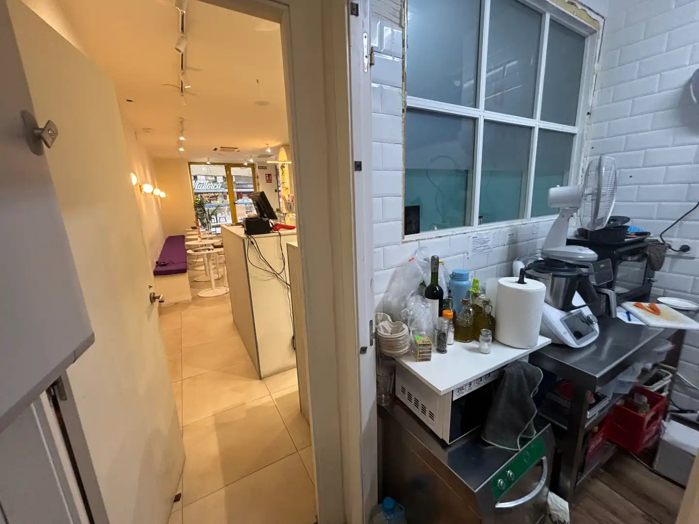 Cocina de Local en traspaso en Madrid con Aire acondicionado, Terraza y Internet