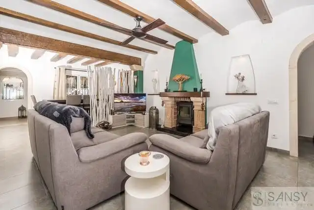 Sala d'estar de Casa o xalet en venda en Jávea / Xàbia amb Aire condicionat, Calefacció i Traster