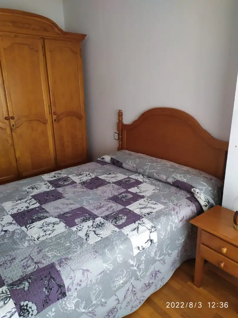 Bedroom of Flat for rent in Medina de Pomar  with Heating, Parquet flooring and Terrace