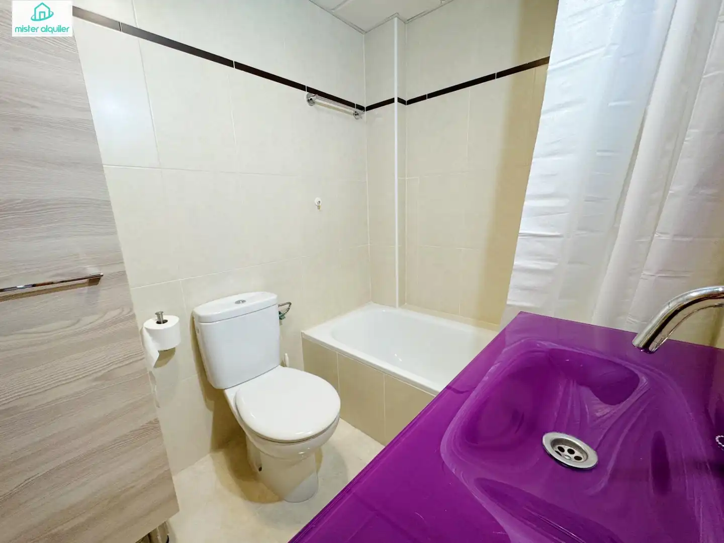Bathroom of Apartments for rent in El Campello  with Air Conditioner, Private garden and Terrace