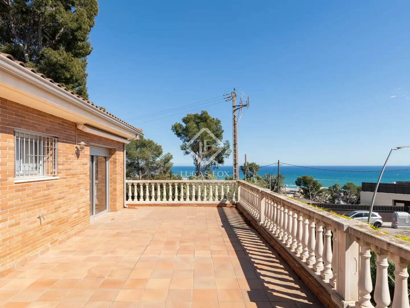 Terrassa de Casa o xalet en venda en Castelldefels amb Aire condicionat, Calefacció i Jardí privat