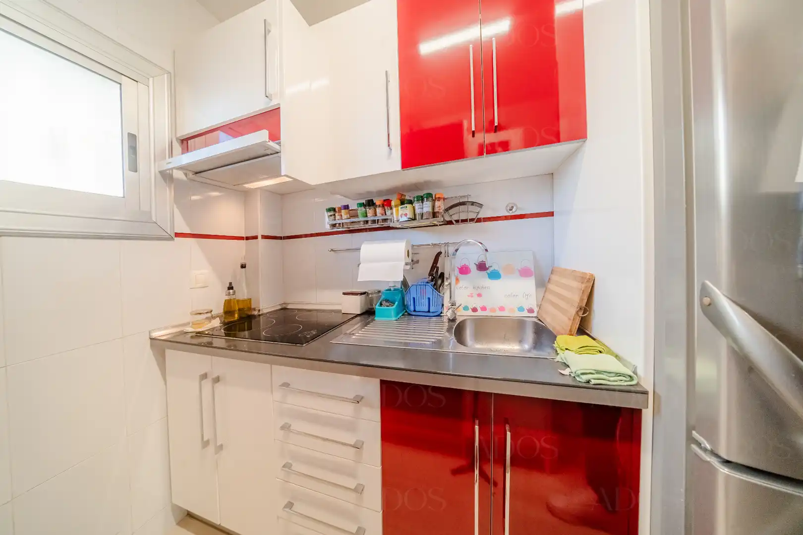Kitchen of Flat for sale in Roquetas de Mar  with Air Conditioner, Terrace and Community pool