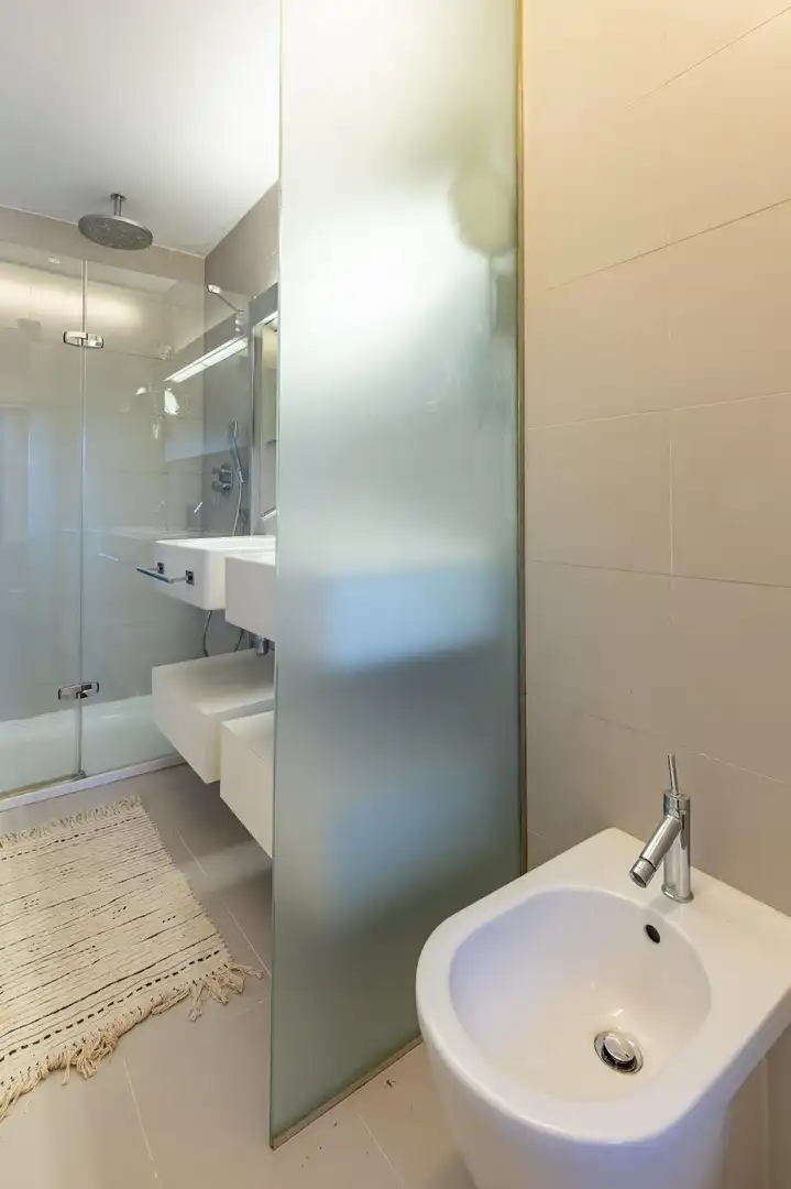 Baño de Casa adosada en venta en Enguera con Calefacción, Terraza y Trastero