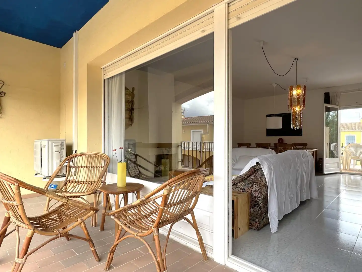 Terraza de Casa adosada en venta en Sant Pere Pescador con Aire acondicionado, Jardín privado y Terraza