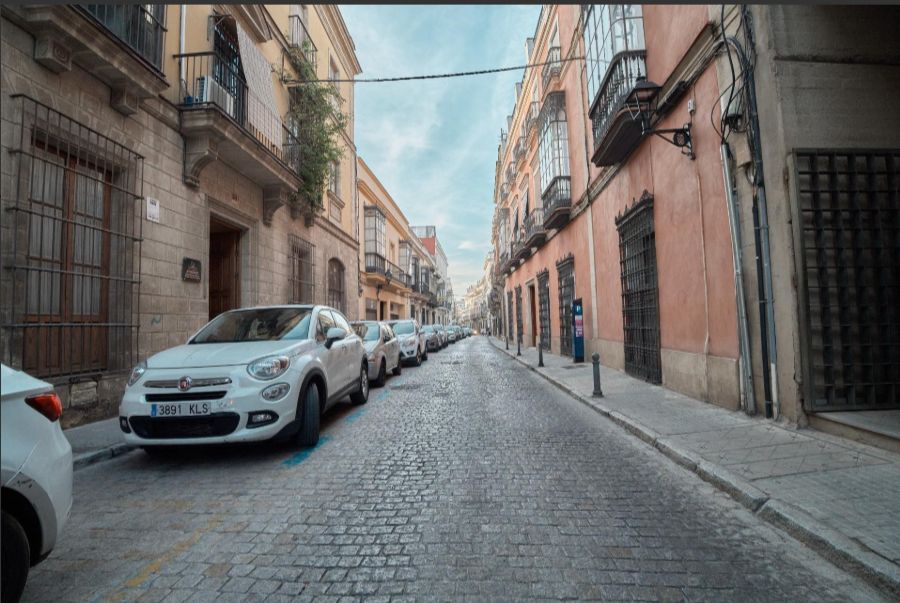 Vista exterior de Pis en venda en Jerez de la Frontera