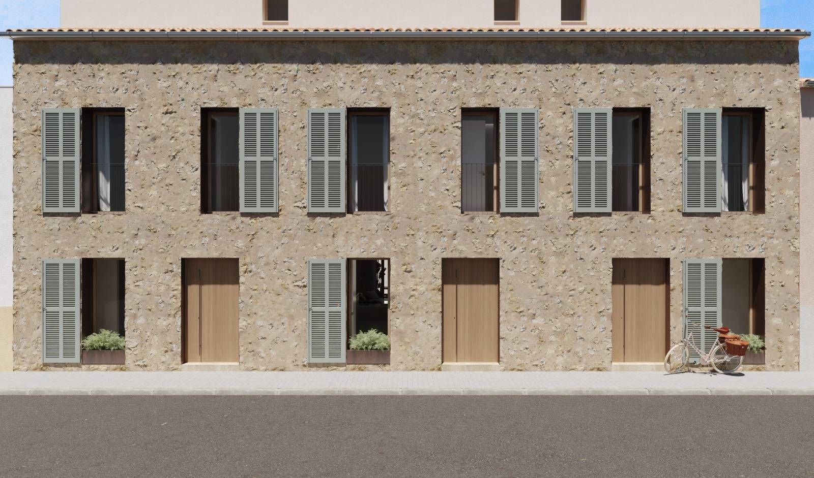 Exterior view of Single-family semi-detached for sale in Ariany  with Heating, Terrace and Swimming Pool
