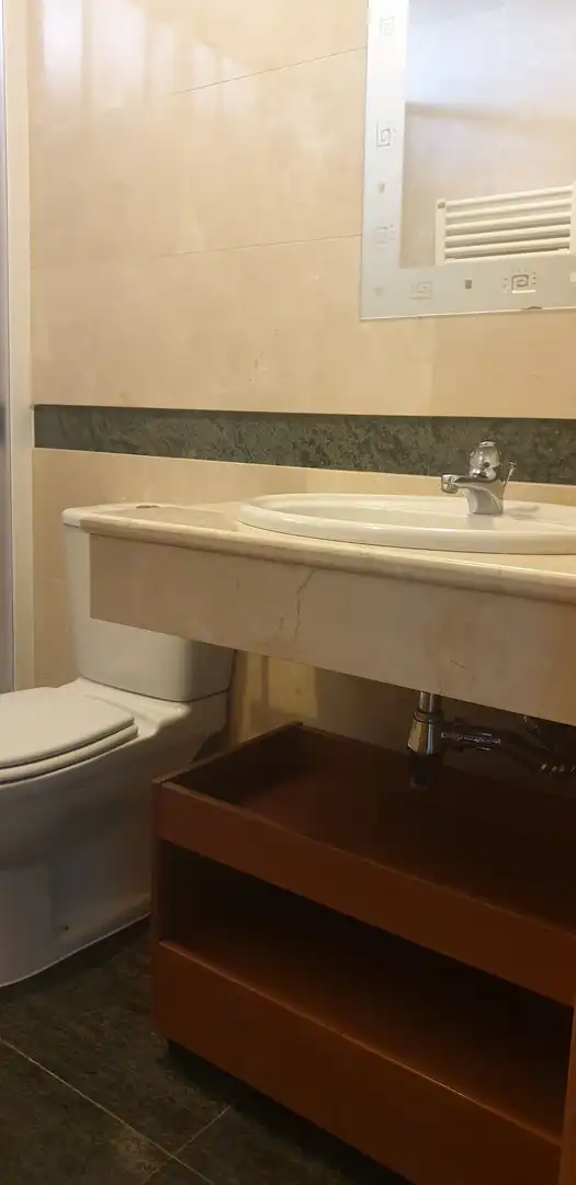 Baño de Apartamento de alquiler en Santiago de Compostela  con Calefacción, Parquet y Trastero