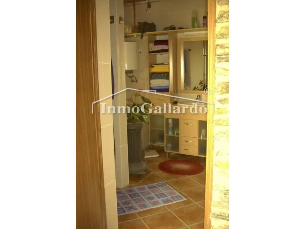 Bany de Finca rústica en venda en Casabermeja amb Aire condicionat, Calefacció i Terrassa