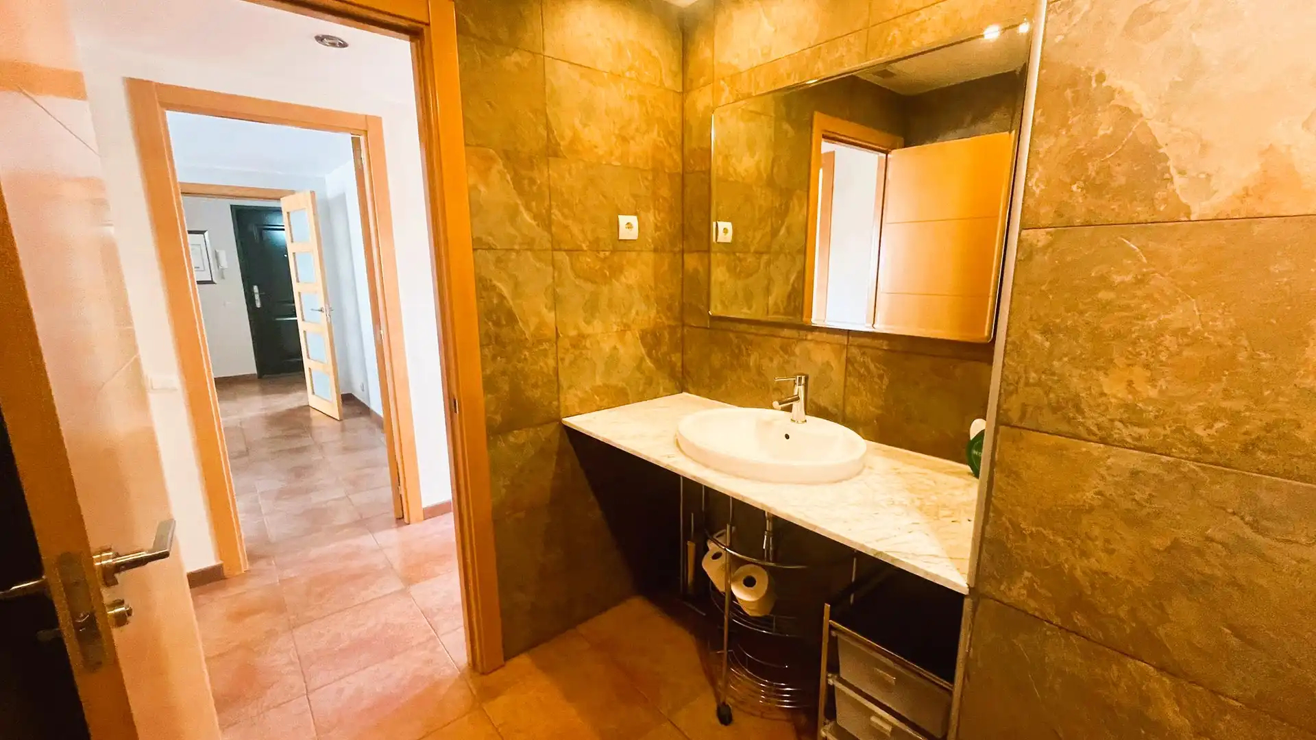 Bathroom of Flat for sale in Hostalric  with Heating and Private garden