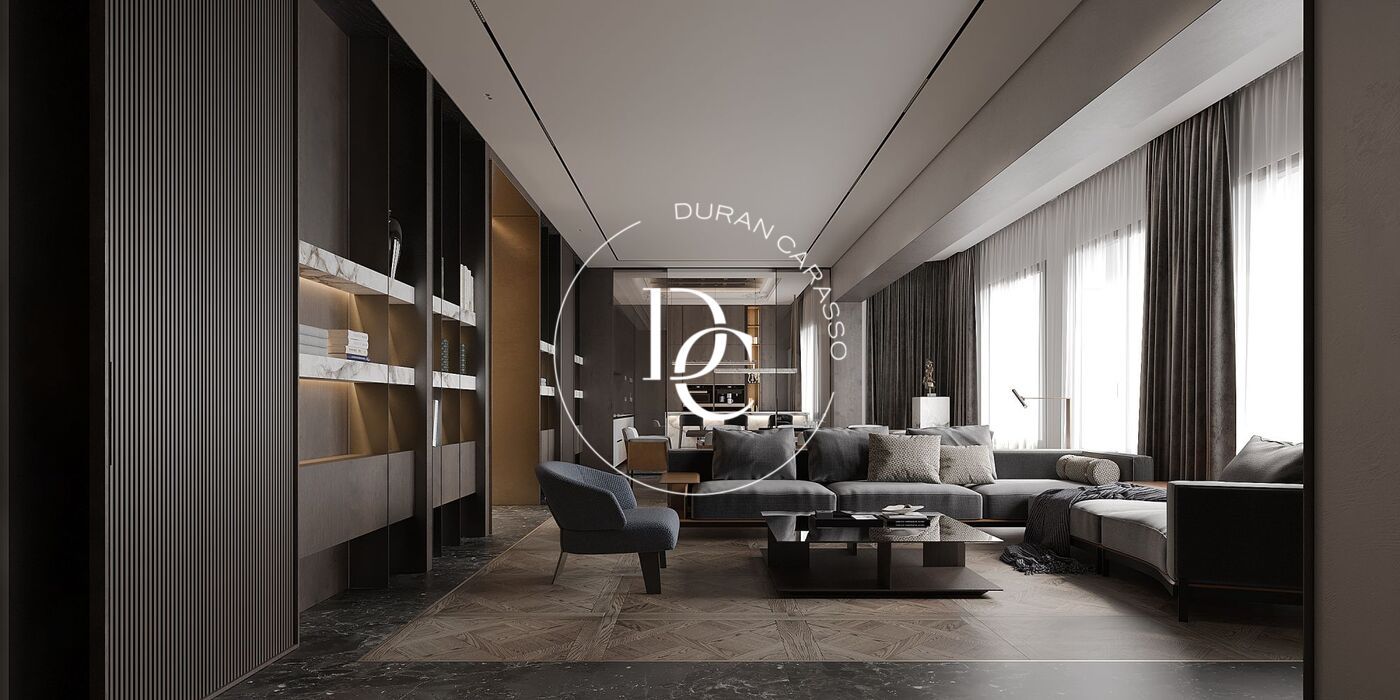 Sala de estar de Piso en venta en  Barcelona Capital con Aire acondicionado, Calefacción y Terraza