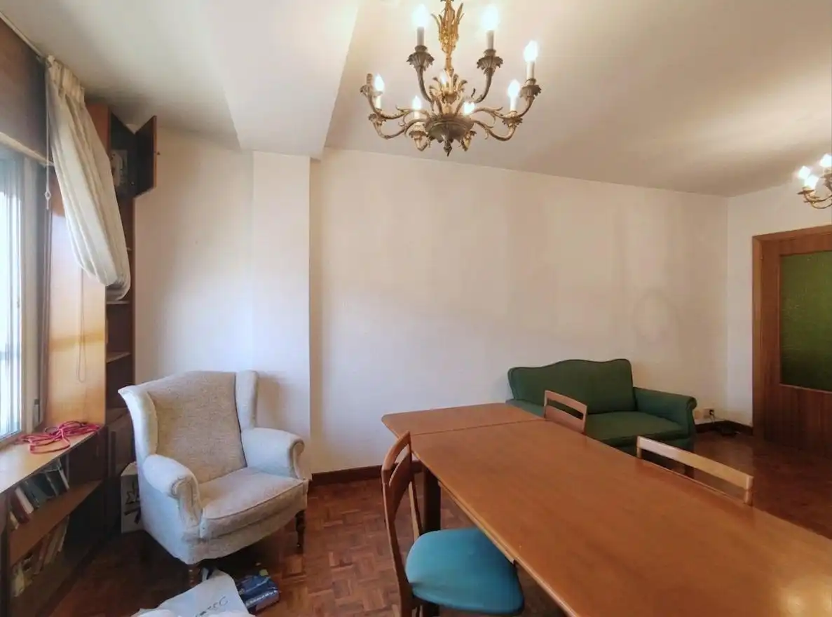 Dining room of Flat for sale in Burgos  with Heating, Parquet flooring and Storage room