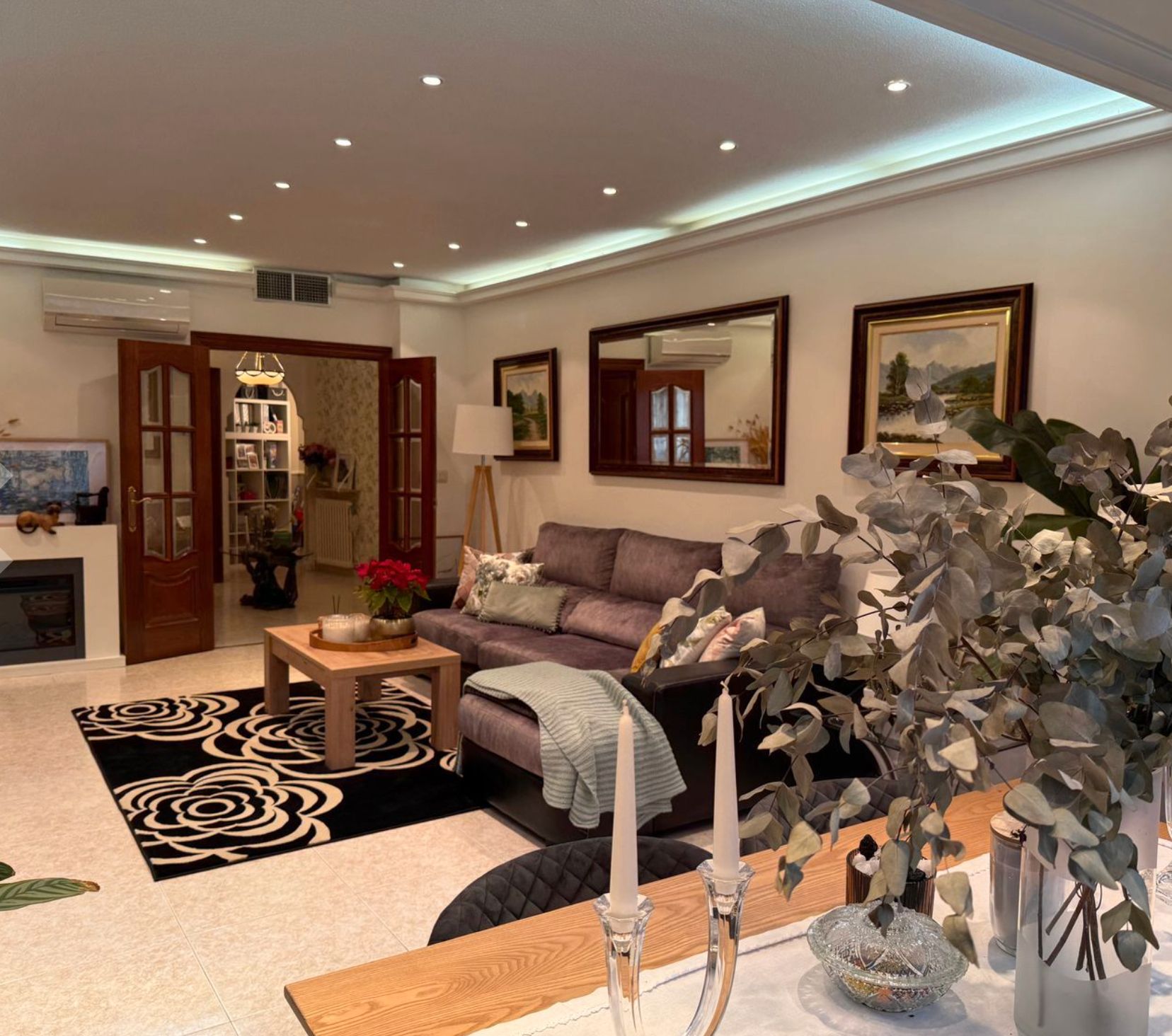 Living room of Flat for sale in Ciudad Real Capital  with Air Conditioner and Heating