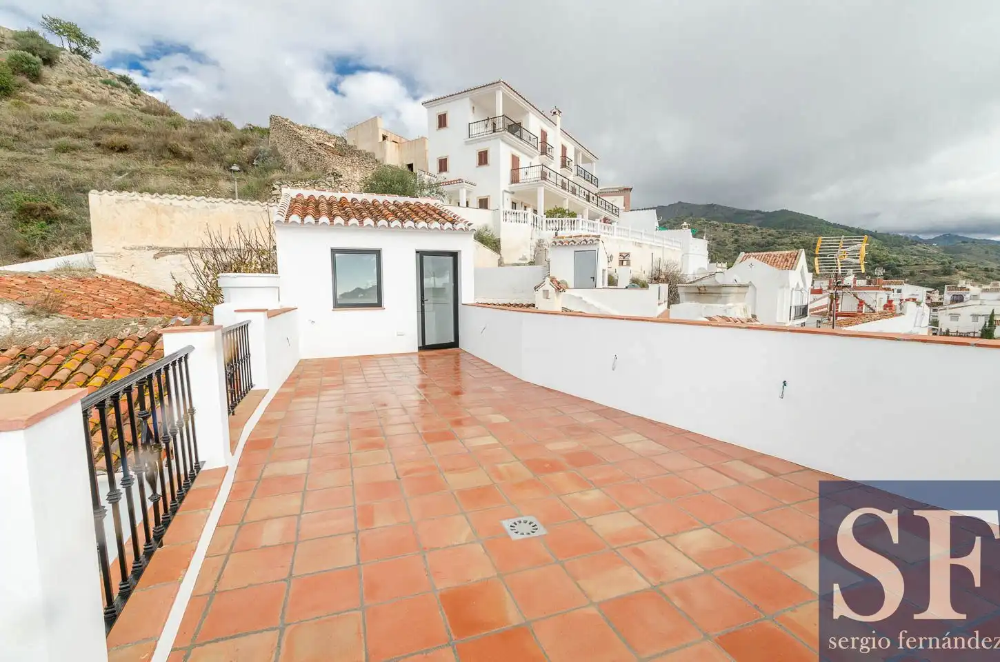 Terraza de Casa adosada en venta en Sedella