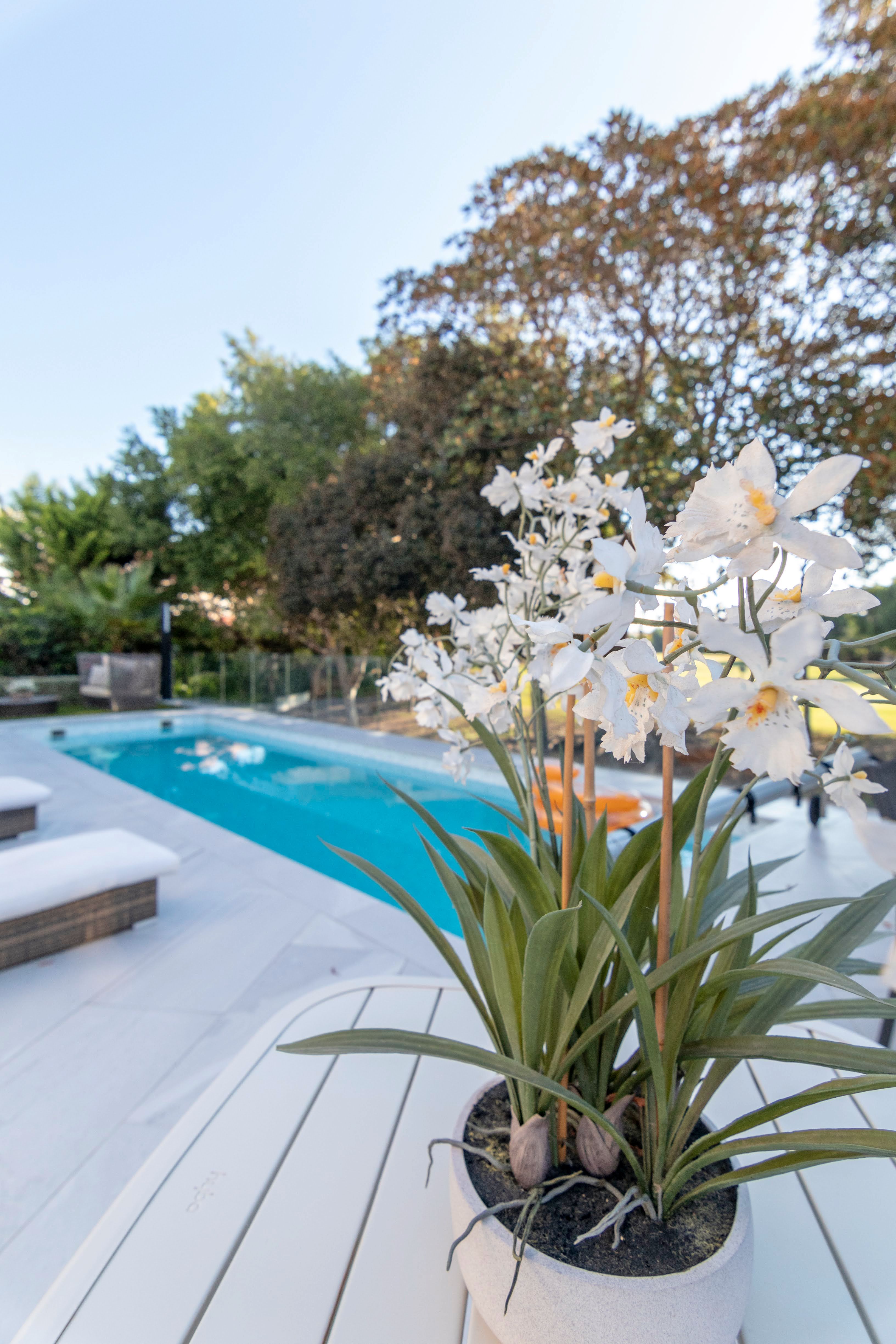 Swimming pool of House or chalet for sale in Alicante / Alacant  with Air Conditioner, Heating and Private garden
