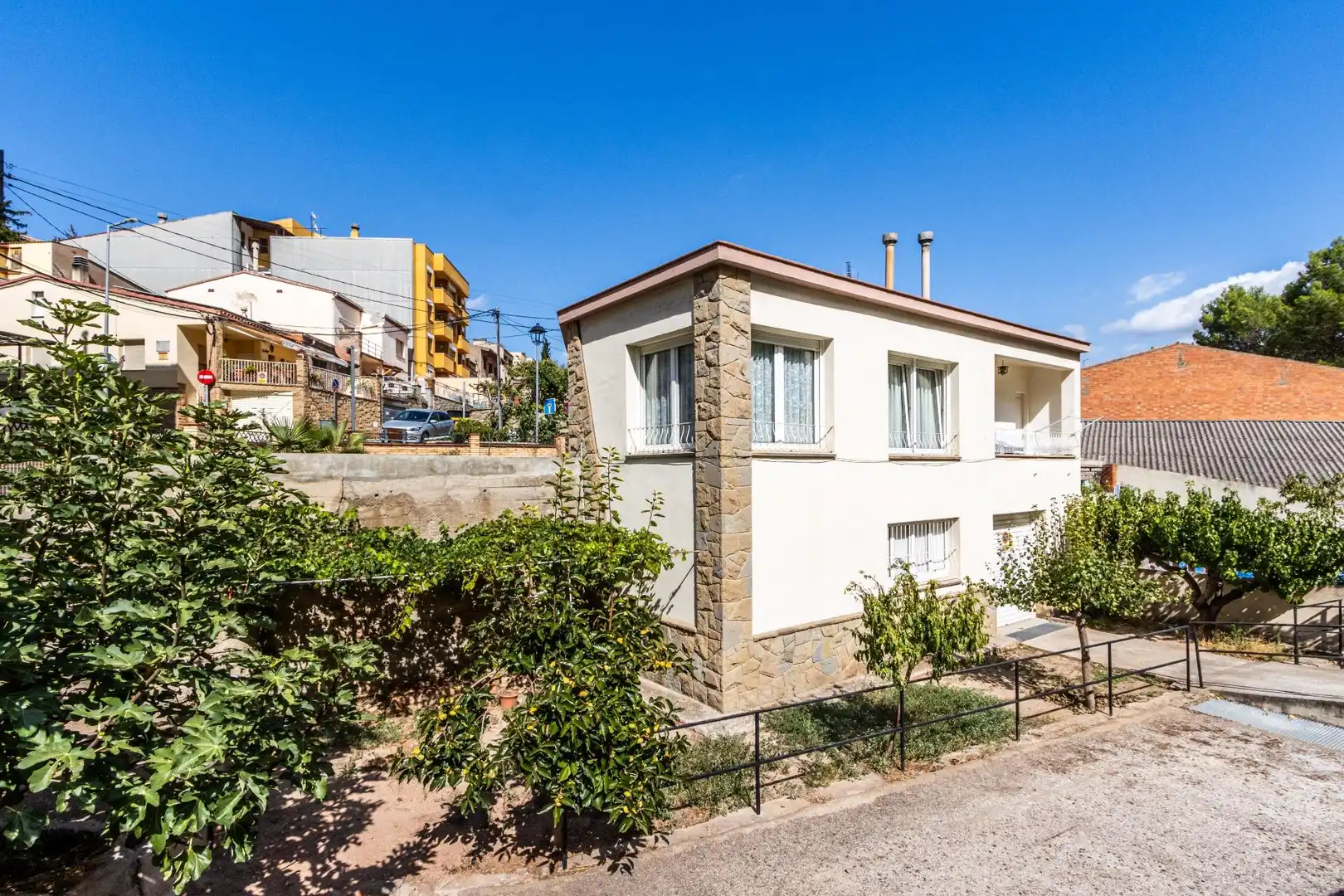 Vista exterior de Casa o chalet en venta en Monistrol de Montserrat con Calefacción, Jardín privado y Trastero
