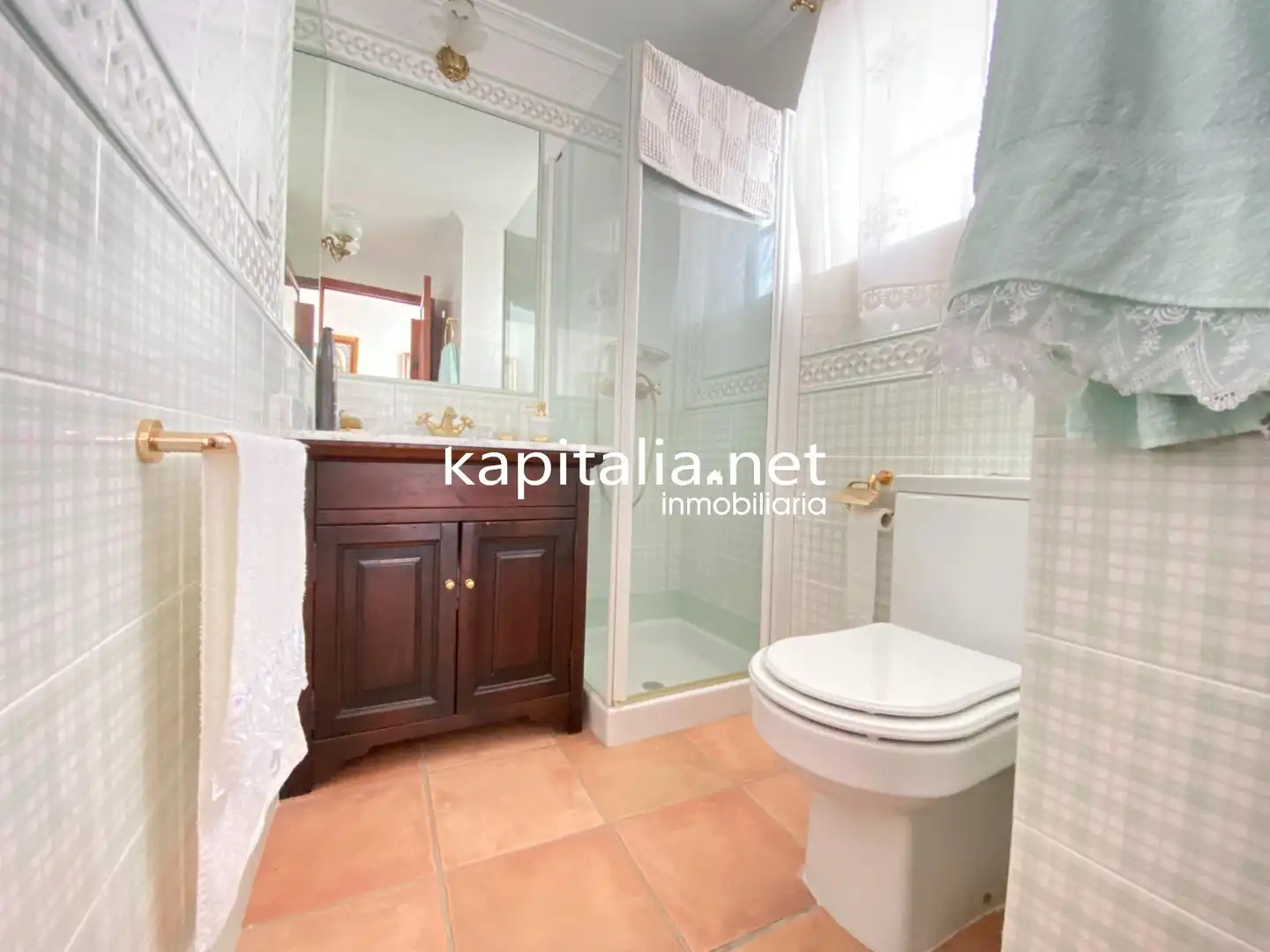 Baño de Finca rústica en venta en Penàguila con Calefacción, Jardín privado y Terraza
