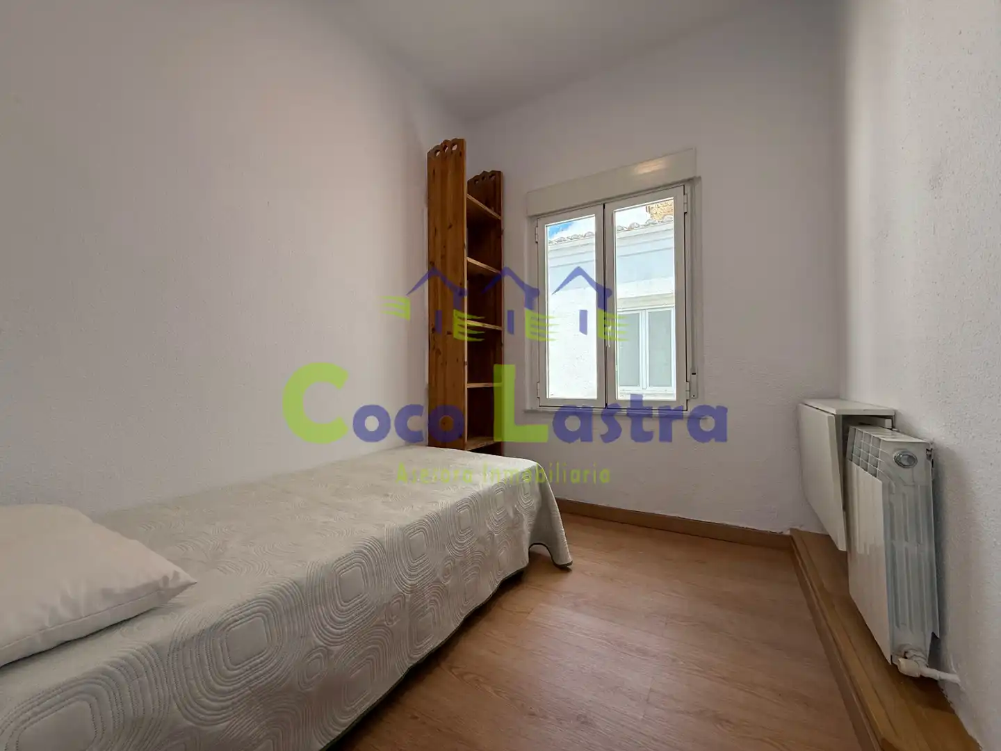 Schlafzimmer von Wohnung zur Miete in Salamanca mit Heizung, Privatgarten und Parkett