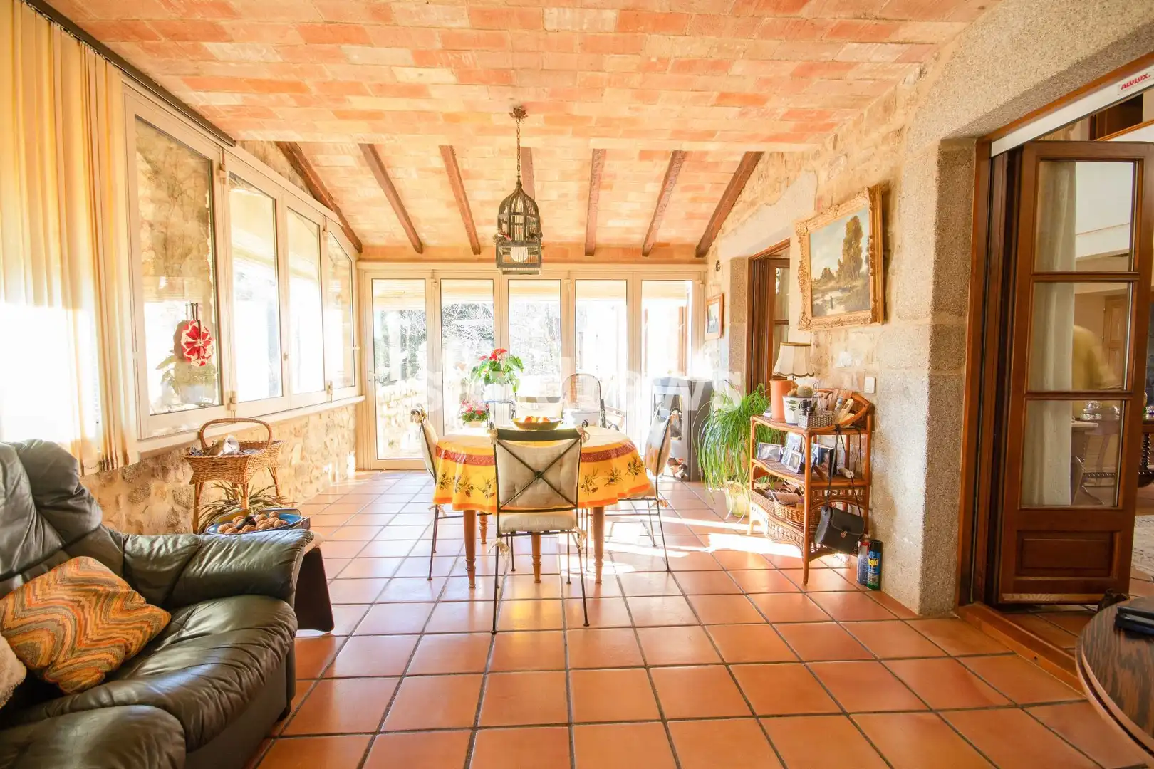 Dining room of Country homes for sale in Agullana  with Air Conditioner, Heating and Private garden