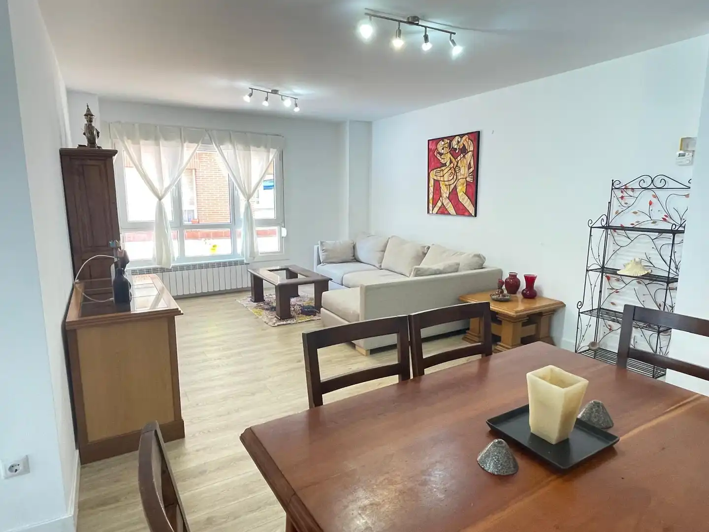 Sala de estar de Piso en venta en Santander con Calefacción, Horno y Lavadora