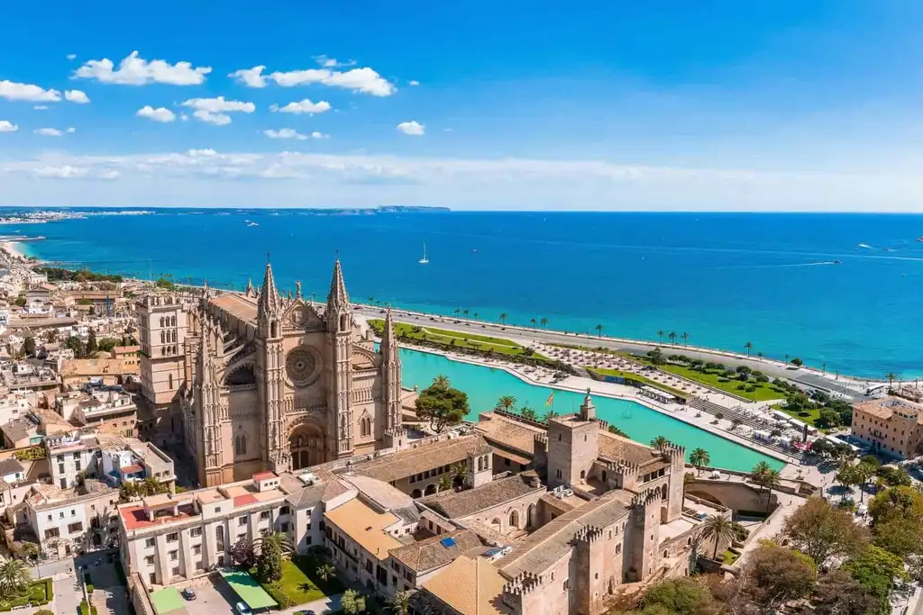 Vista exterior de Piso en venta en  Palma de Mallorca con Aire acondicionado, Parquet y Amueblado