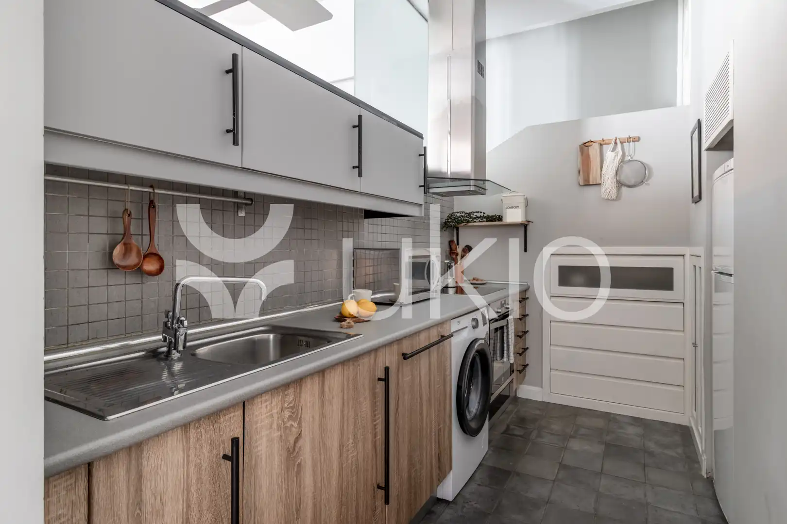 Cocina de Apartamento de alquiler en Centro