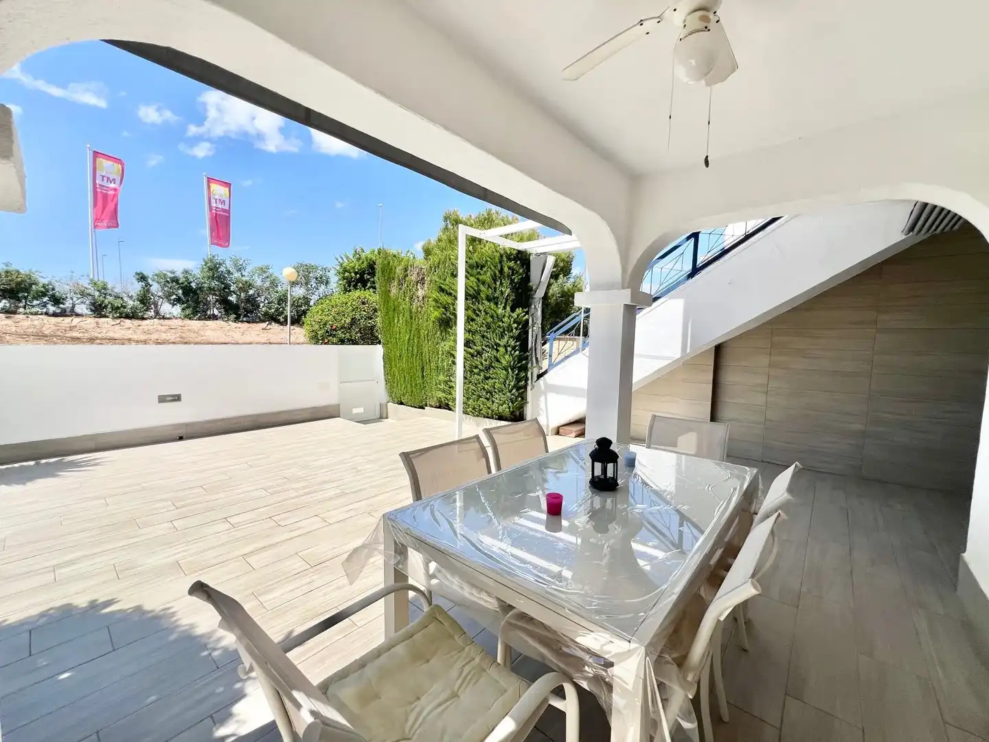 Terraza de Casa o chalet de alquiler en Pilar de la Horadada con Aire acondicionado, Calefacción y Terraza