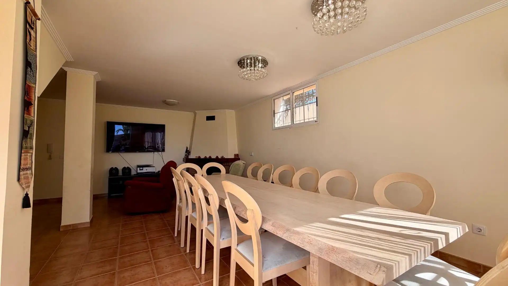 Dining room of Houses for sale in Elche / Elx  with Air Conditioner, Heating and Terrace