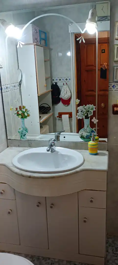 Baño de Apartamento en venta en Mazarrón con Calefacción, Amueblado y Horno