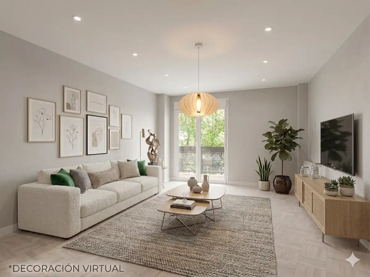 Living room of Flat for sale in  Jaén Capital  with Balcony