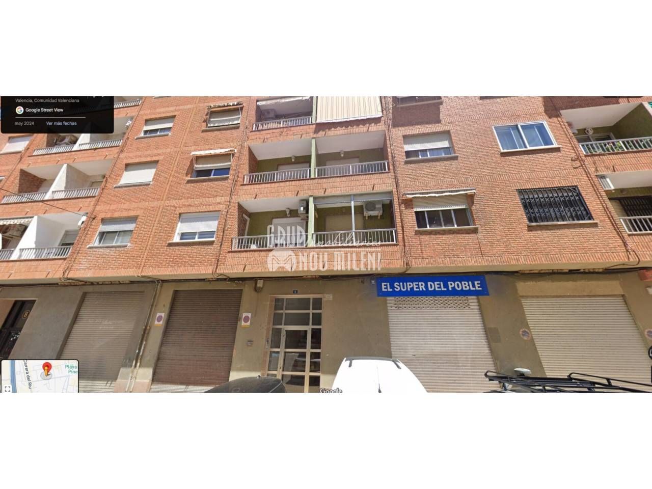 Vista exterior de Pis en venda en  Valencia Capital amb Balcó